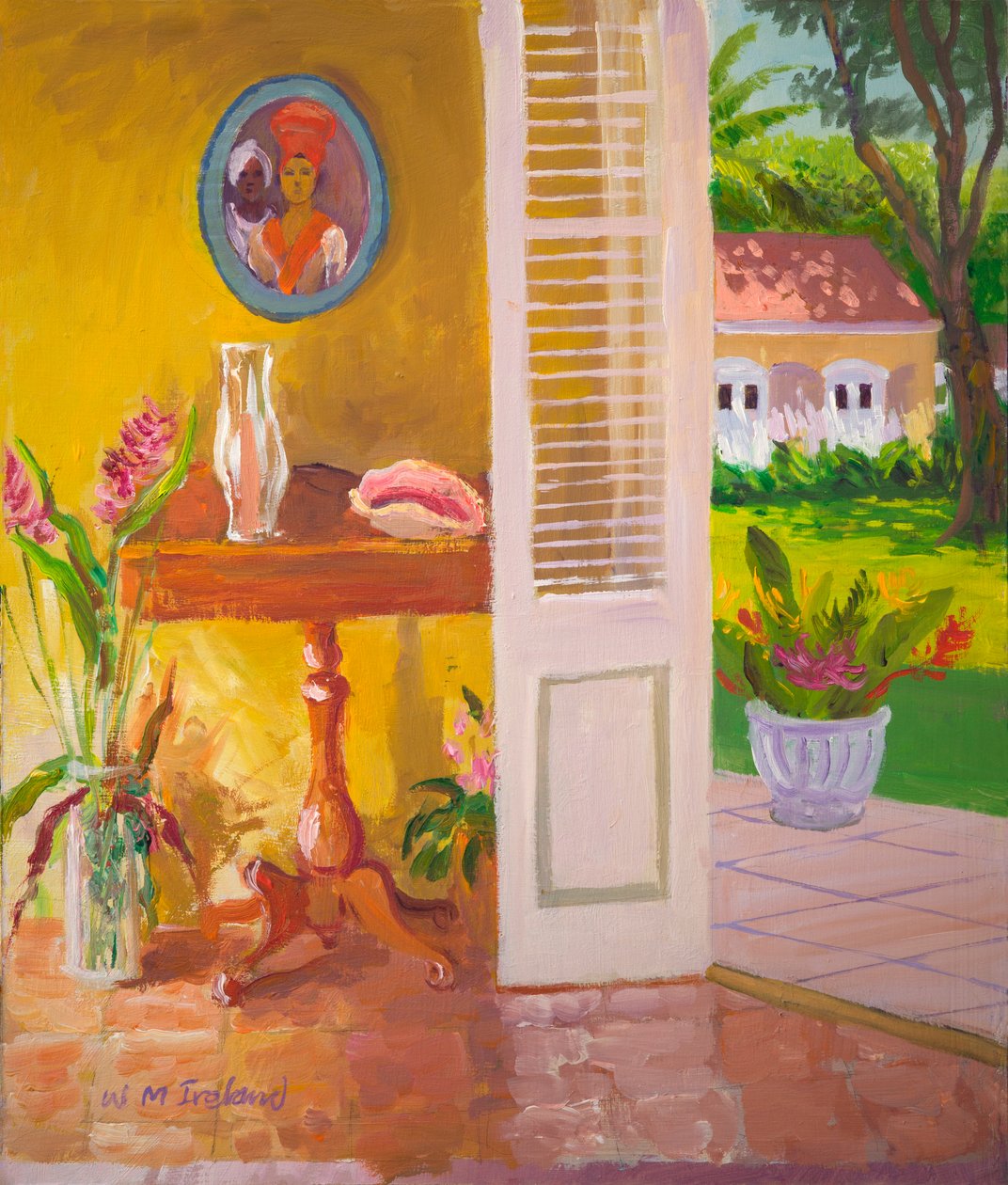 Caraïbisch Interieur door William Ireland