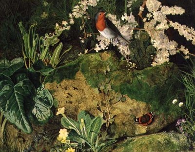 Vroege lente door William J. Webbe or Webb