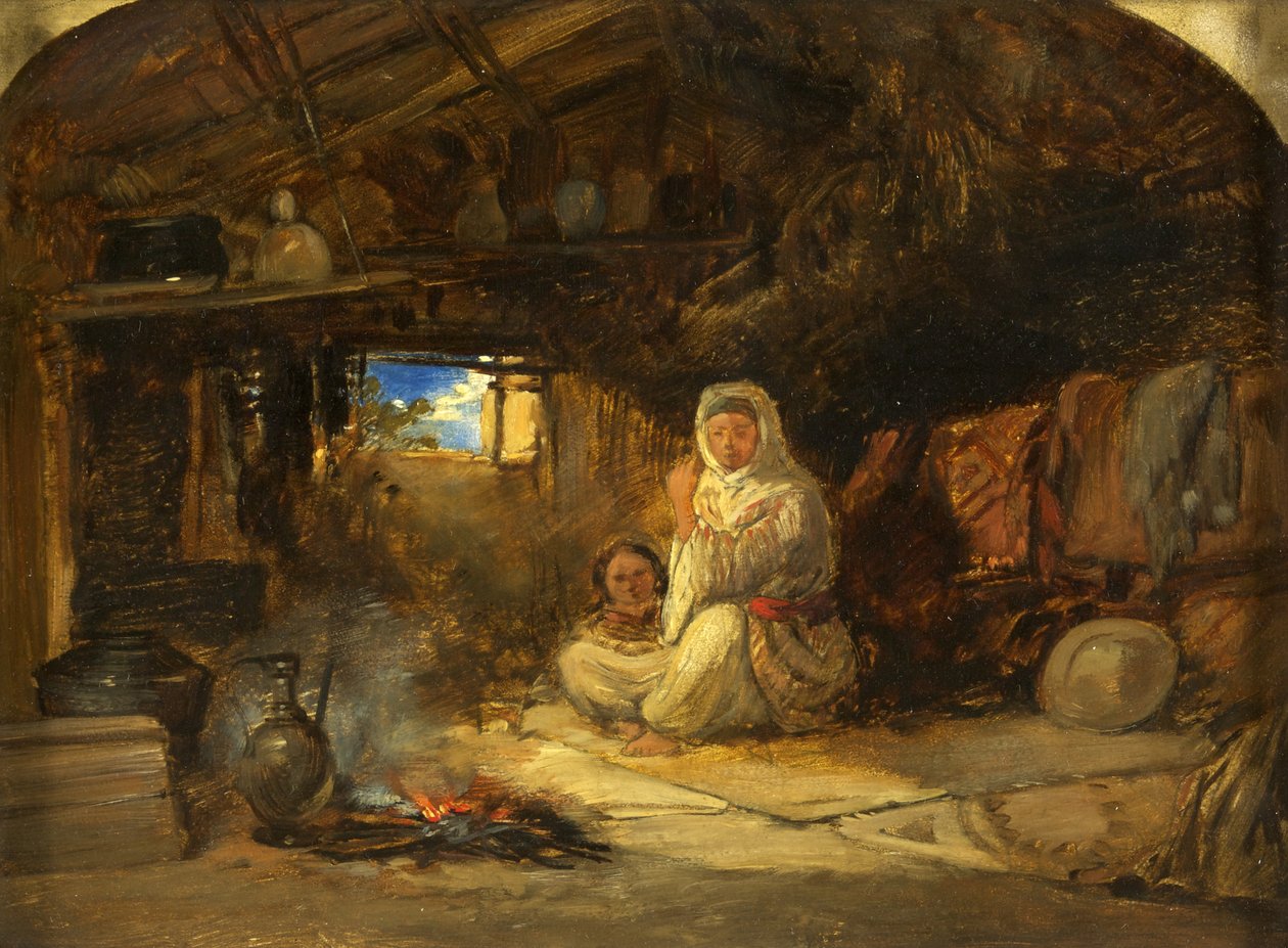 Oosters interieur (Lycië, Turkije) door William James Muller