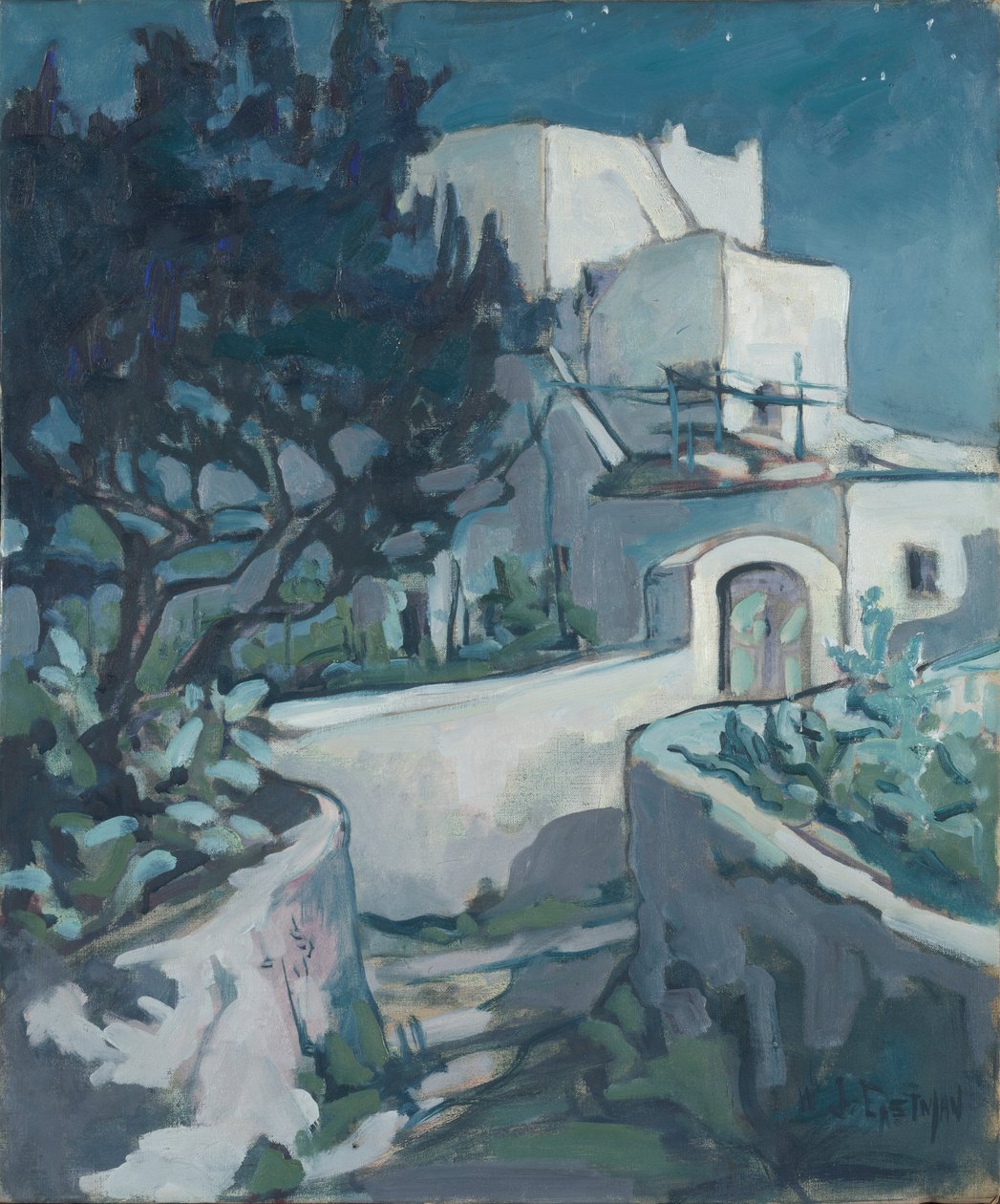Italiaanse Nacht, Capri door William Joseph Eastman