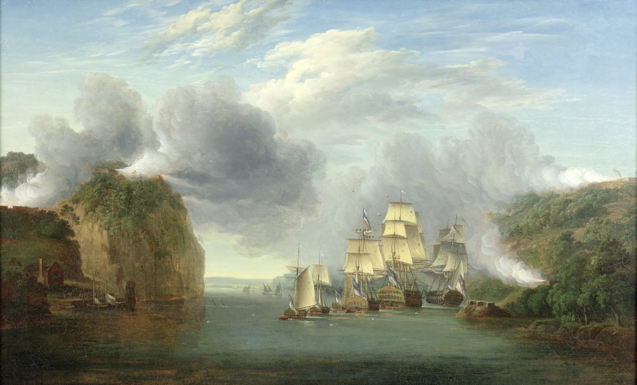 Het forceren van de Hudson River Passage door William Joy