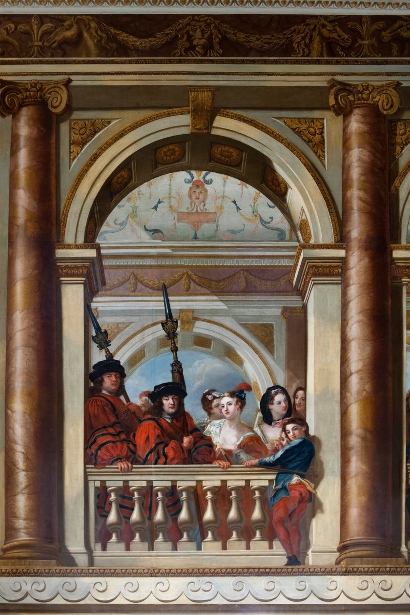 De Koningstrap, Kensington Palace, Londen door William Kent