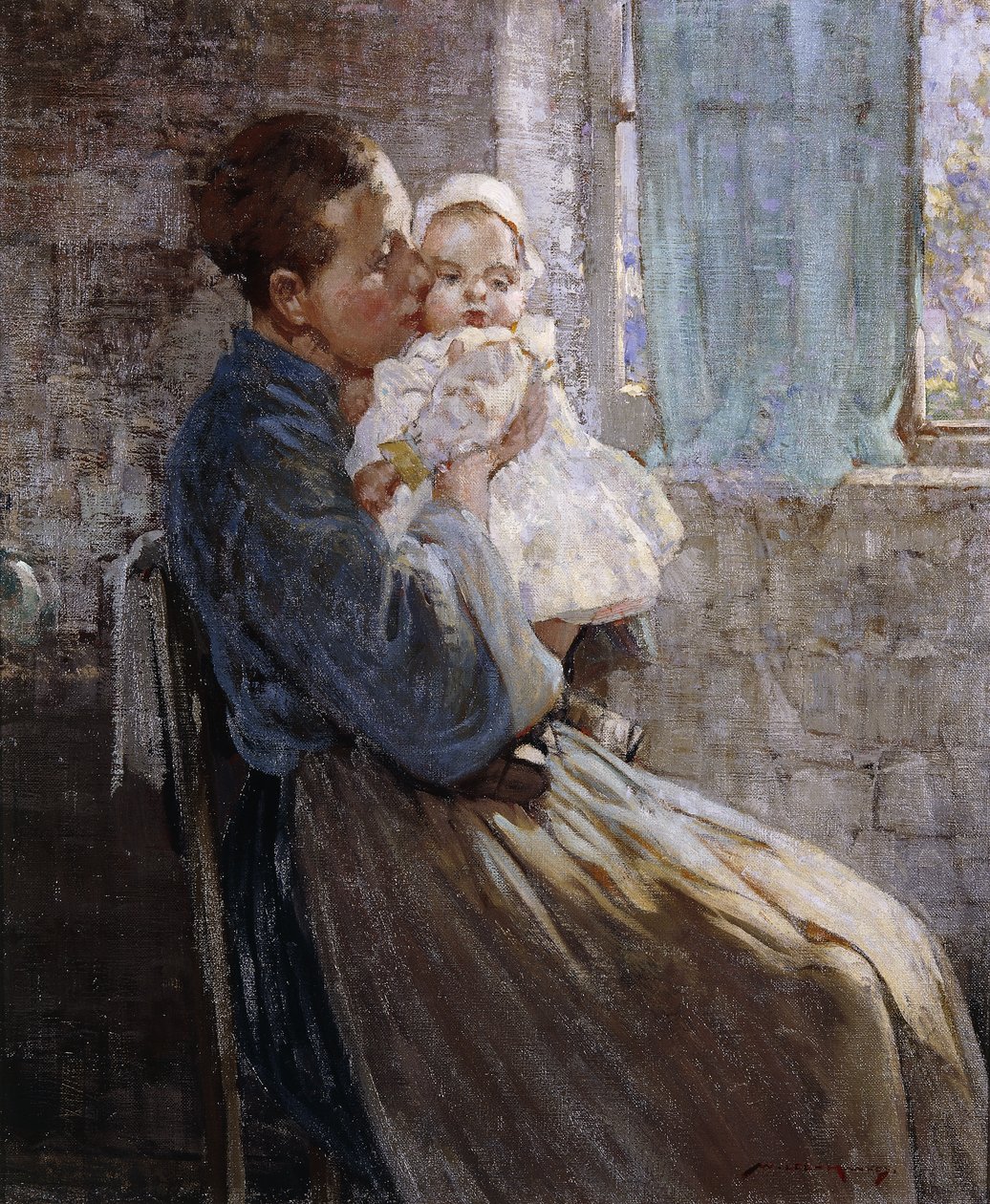 Moeder en Kind door William Lee Hankey