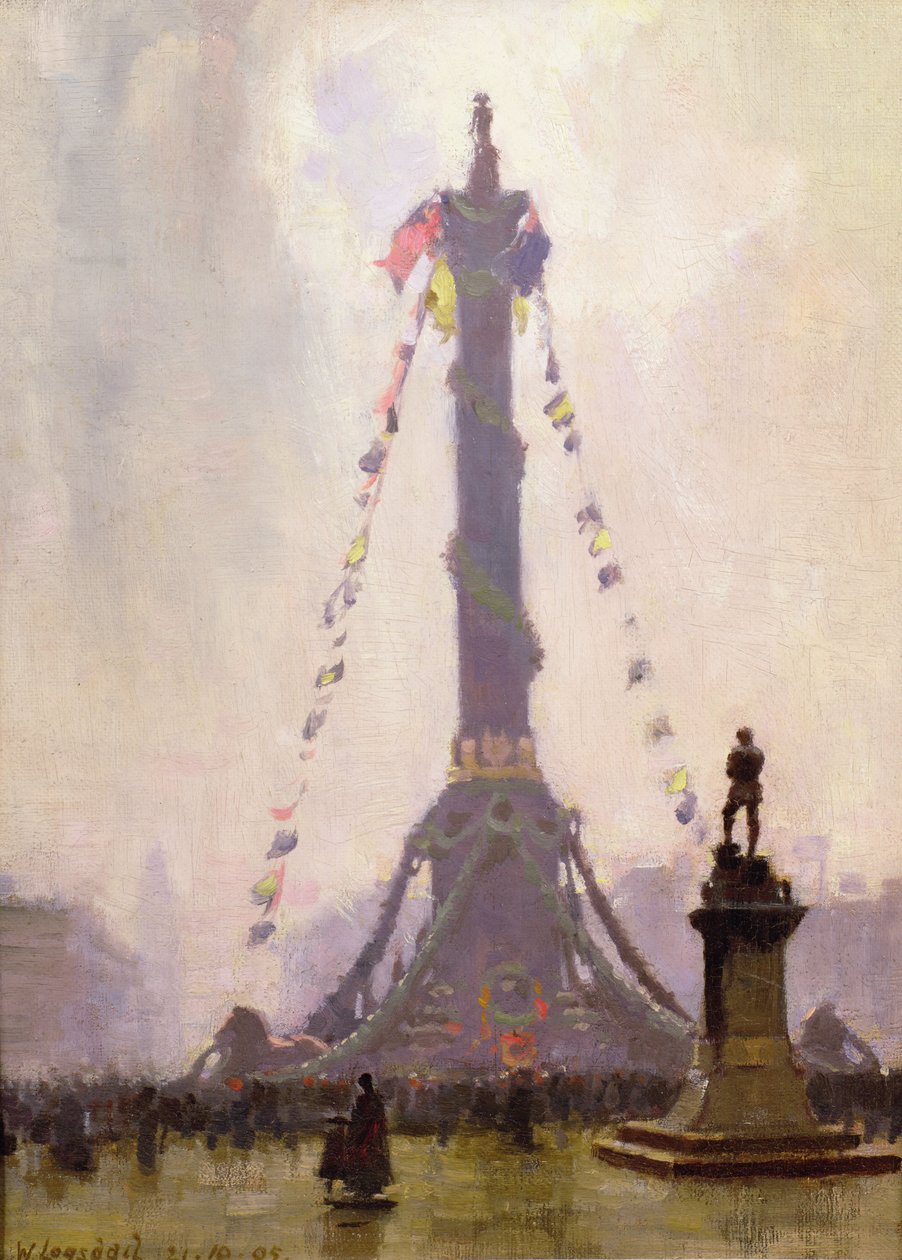 Trafalgar Dag door William Logsdail