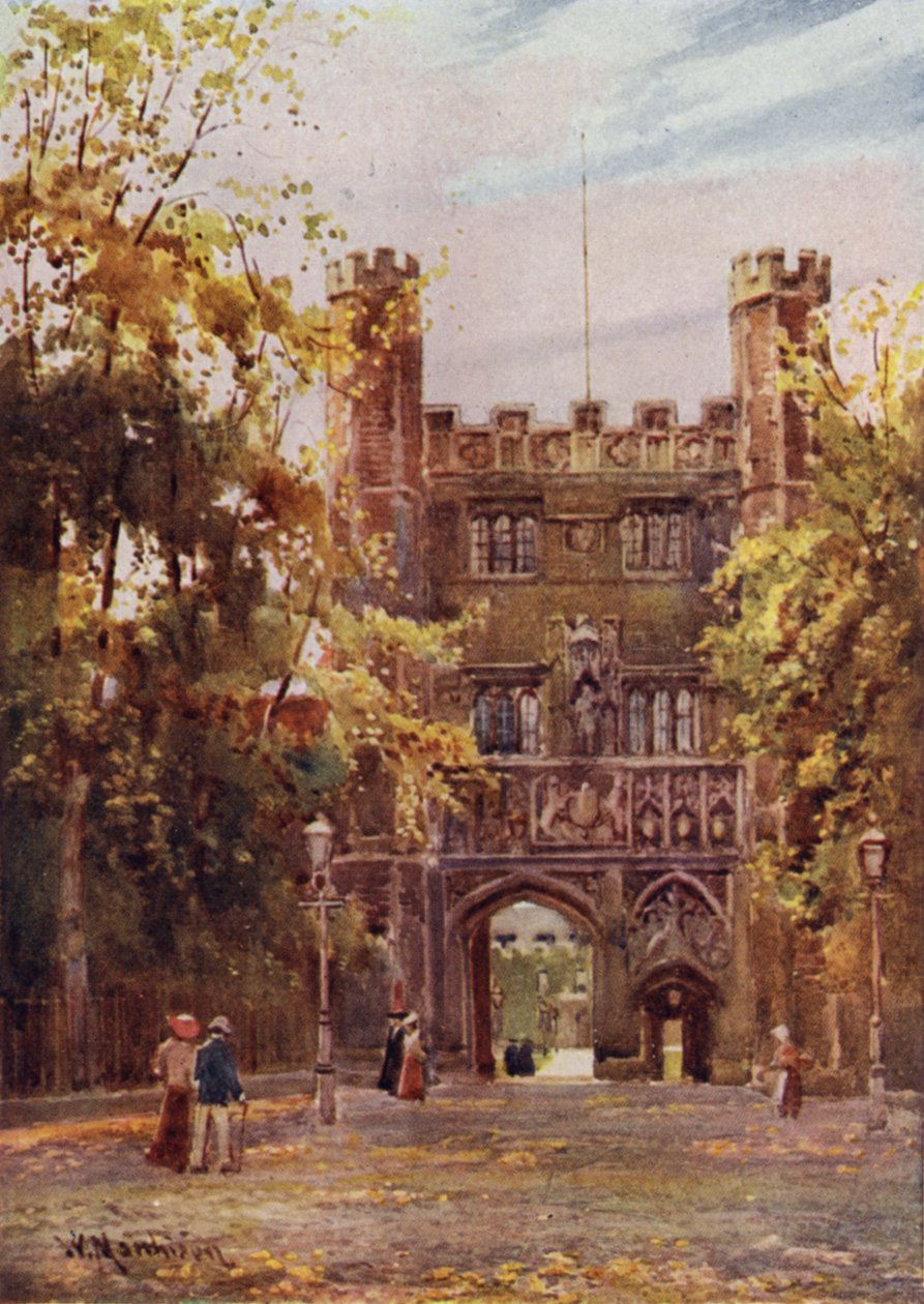 De Poort van Trinity College door William Matthison