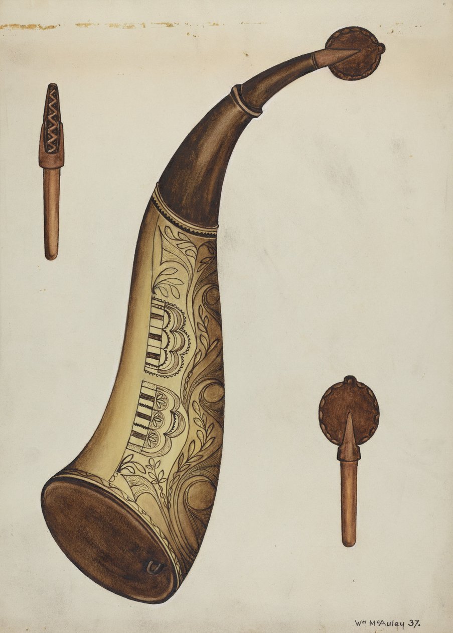 Kruithoorn, 1937 door William McAuley