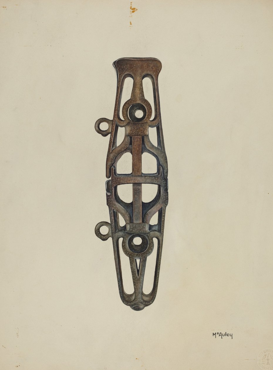Zweephouder door William McAuley