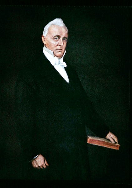 James Buchanan door William Merritt (after) Chase