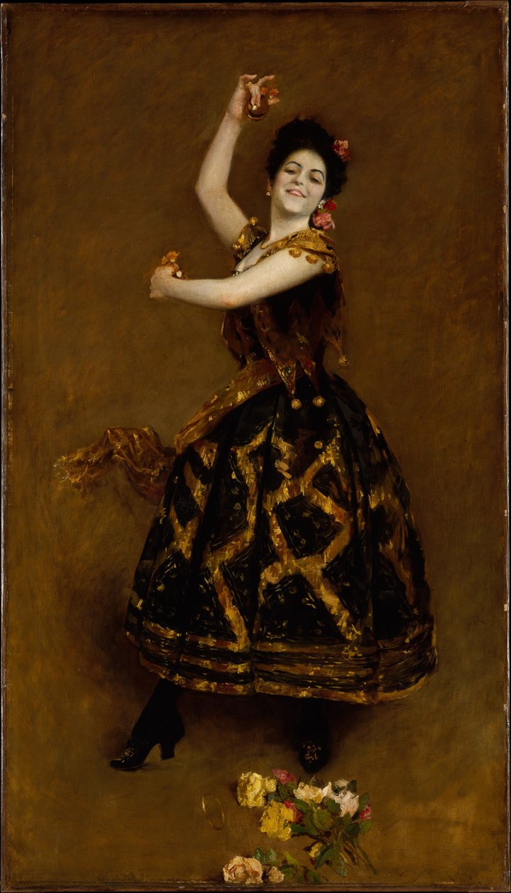 Carmencita door William Merritt Chase