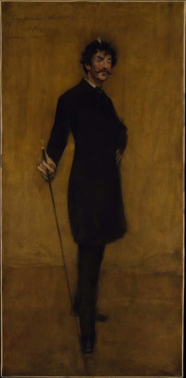 James Abbott McNeill Whistler door William Merritt Chase
