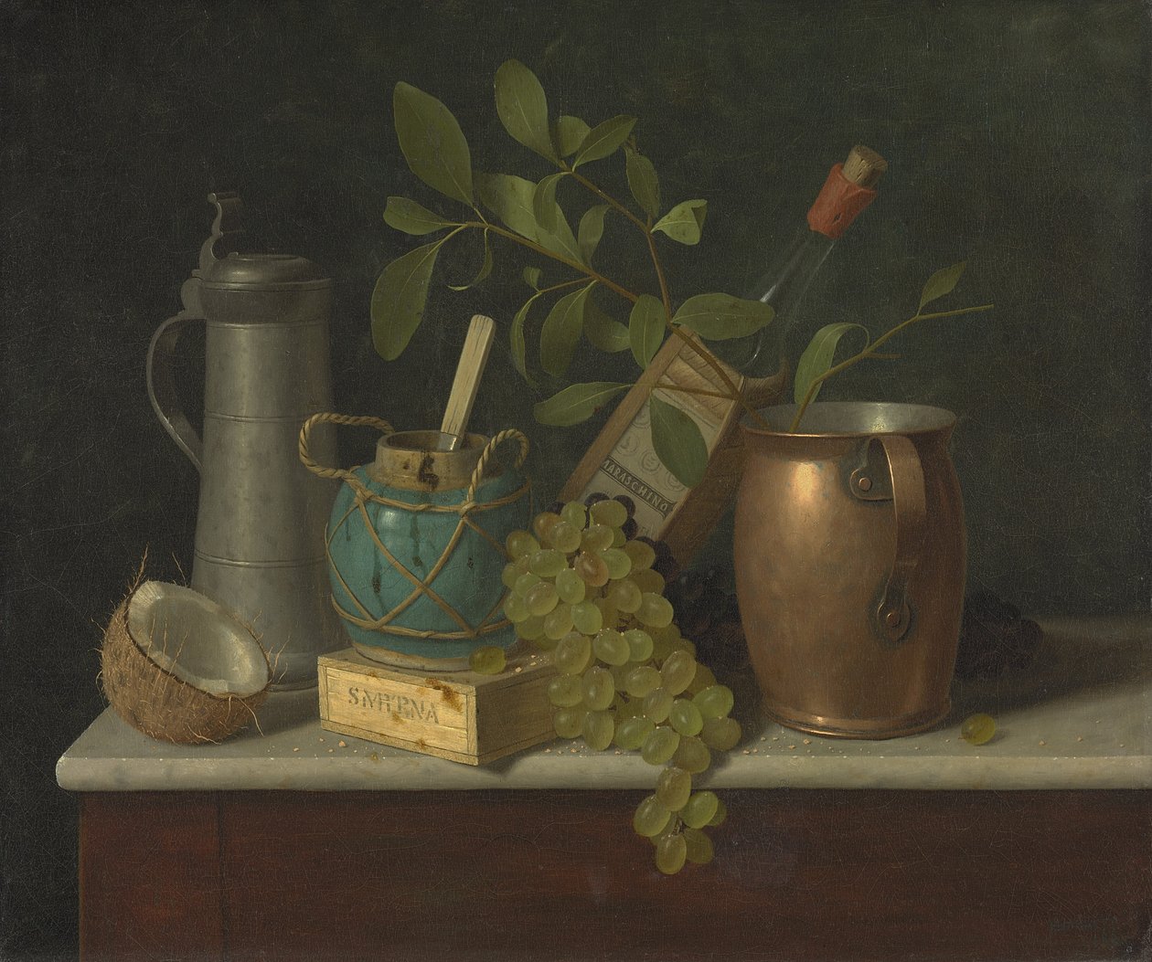 Gewoon dessert door William Michael Harnett