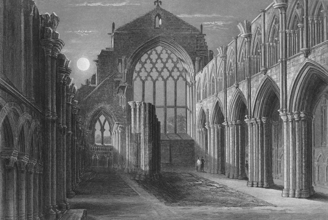 Holyrood Chapel, Edinburgh, 1859 door William Miller