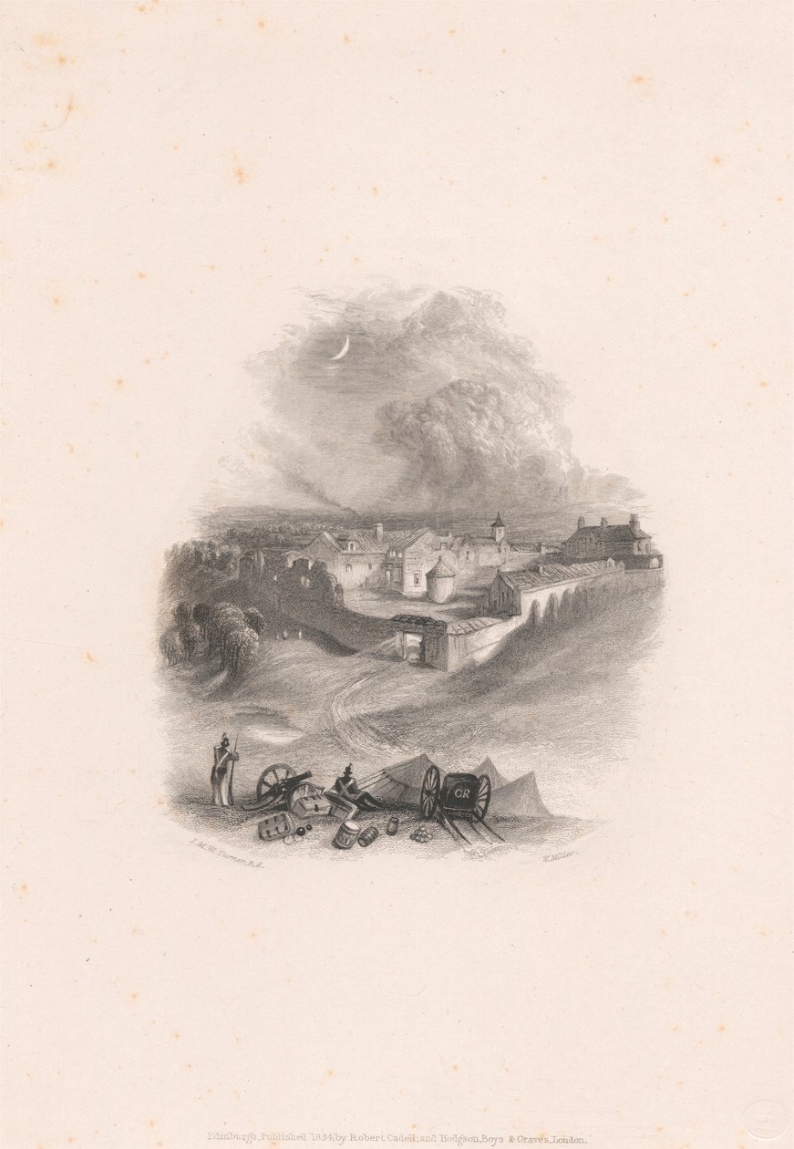 Hougomont door William Miller