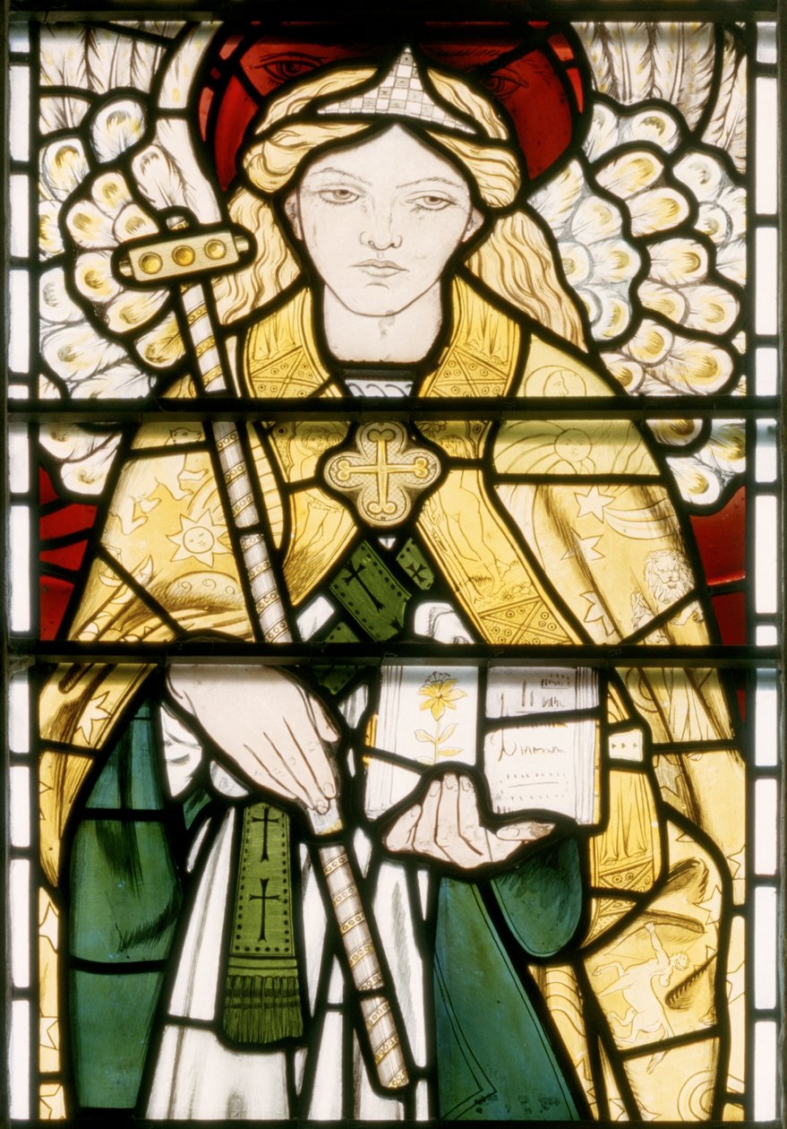 Aartsengel Rafaël door William Morris