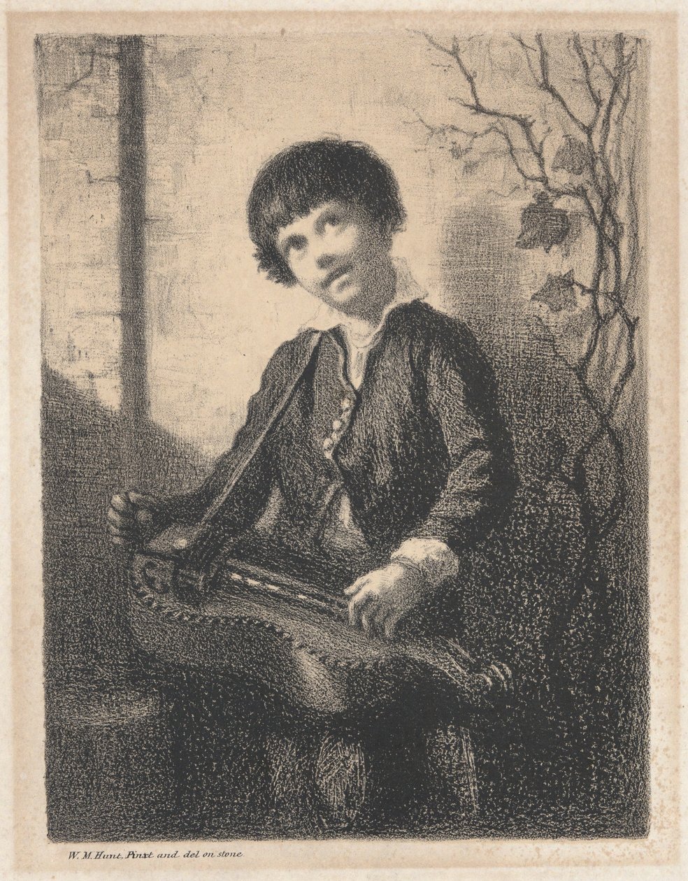 De Draaierjongen door William Morris Hunt