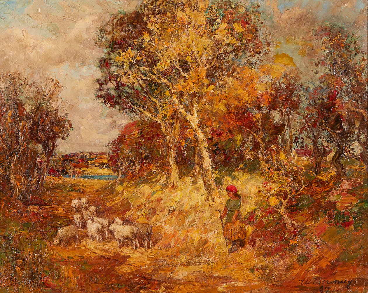 Gouden Herfst door William Mouncey