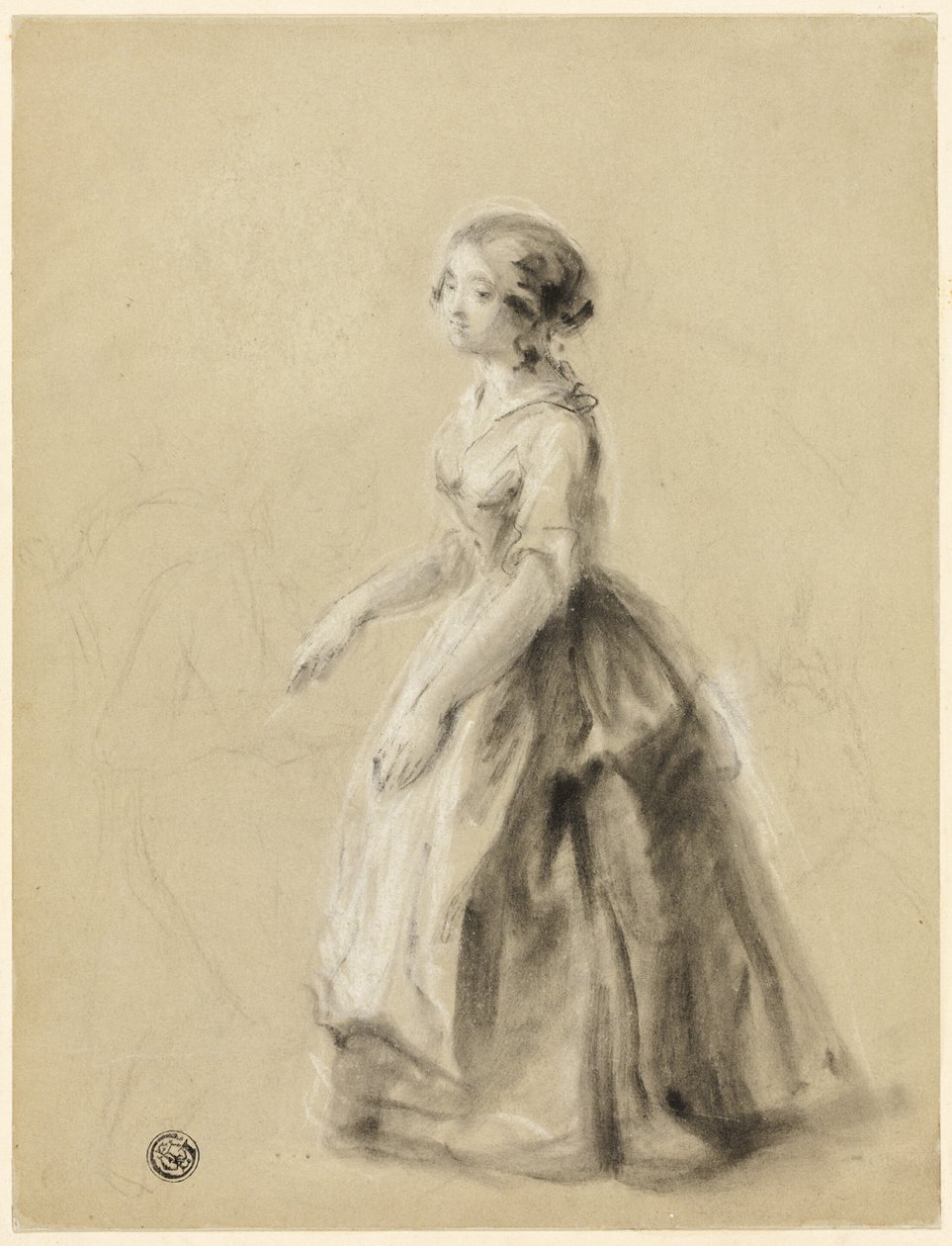 Meisje door William Mulready