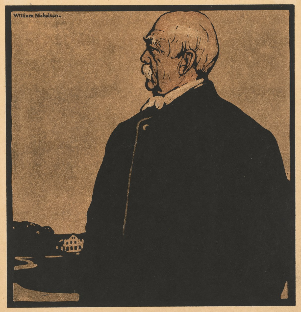 Twaalf Portretten: Prins Bismarck door William Nicholson