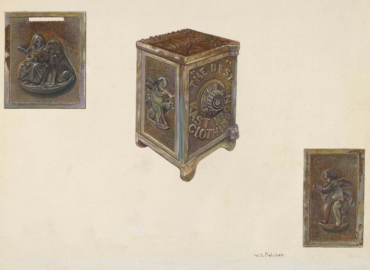 Veilige Bank, c. 1940 door William O. Fletcher