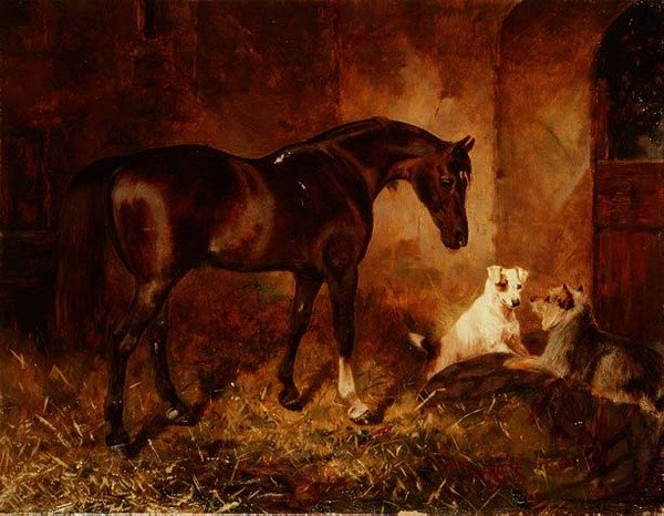In de stal door William Osborne