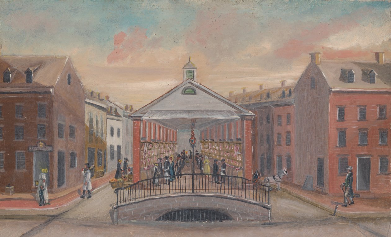 Fly Market, 1870s door William P. Chappel