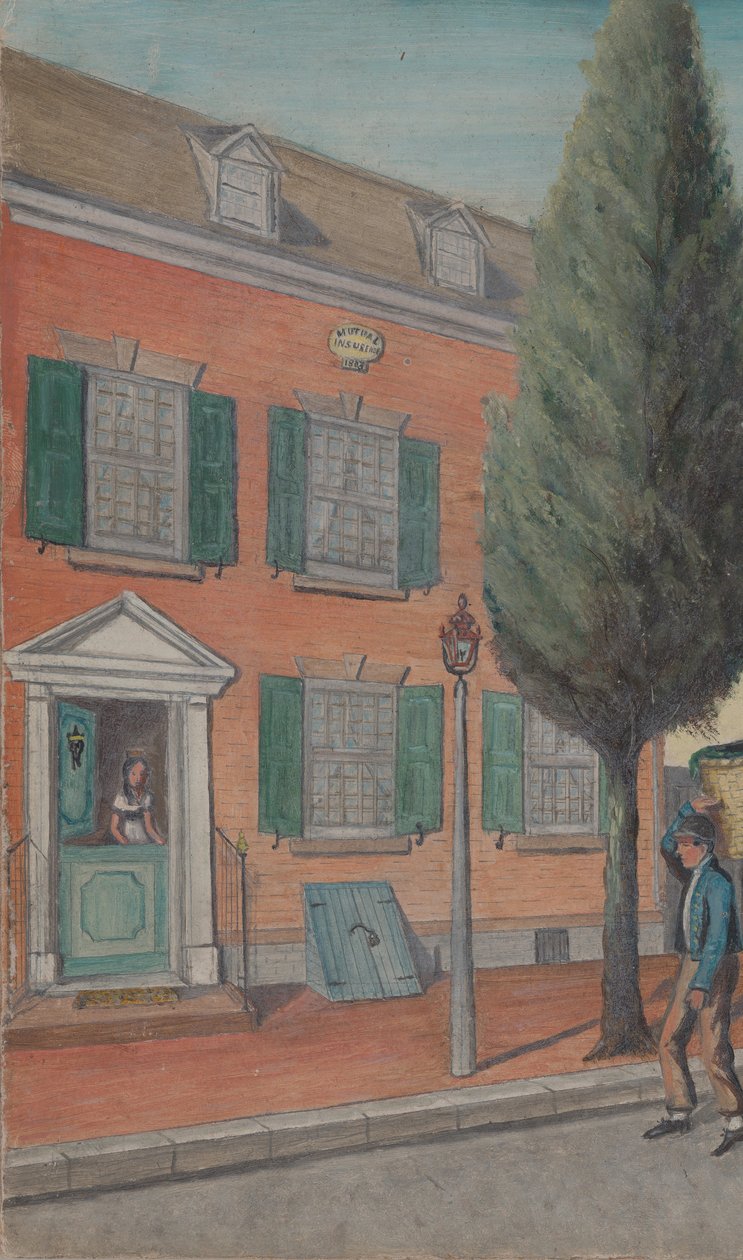 Thee Rusk en Bakstenen Huis door William P. Chappel
