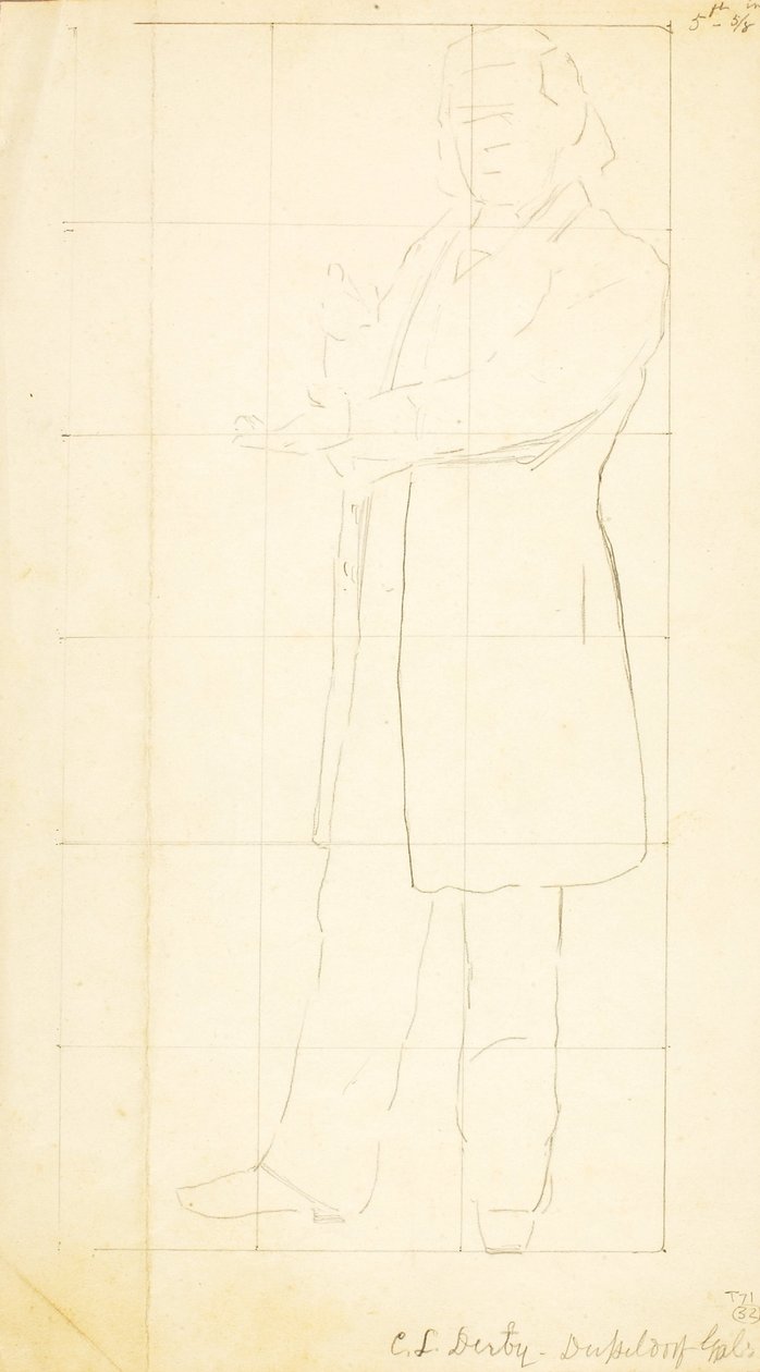 Staande man, gebaren door William Page