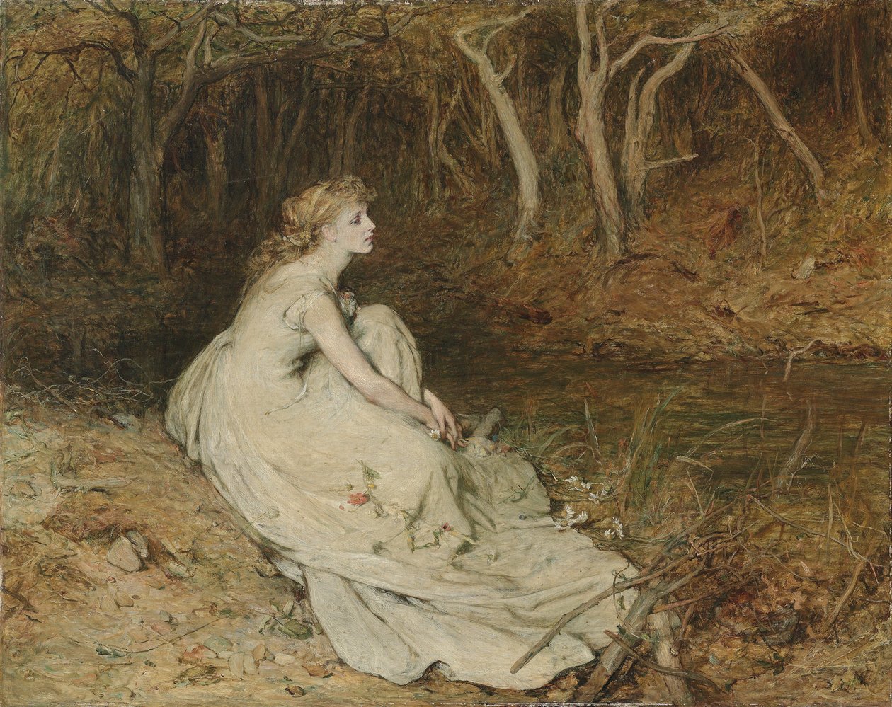 Ophelia, c.1874 door William Quiller Orchardson