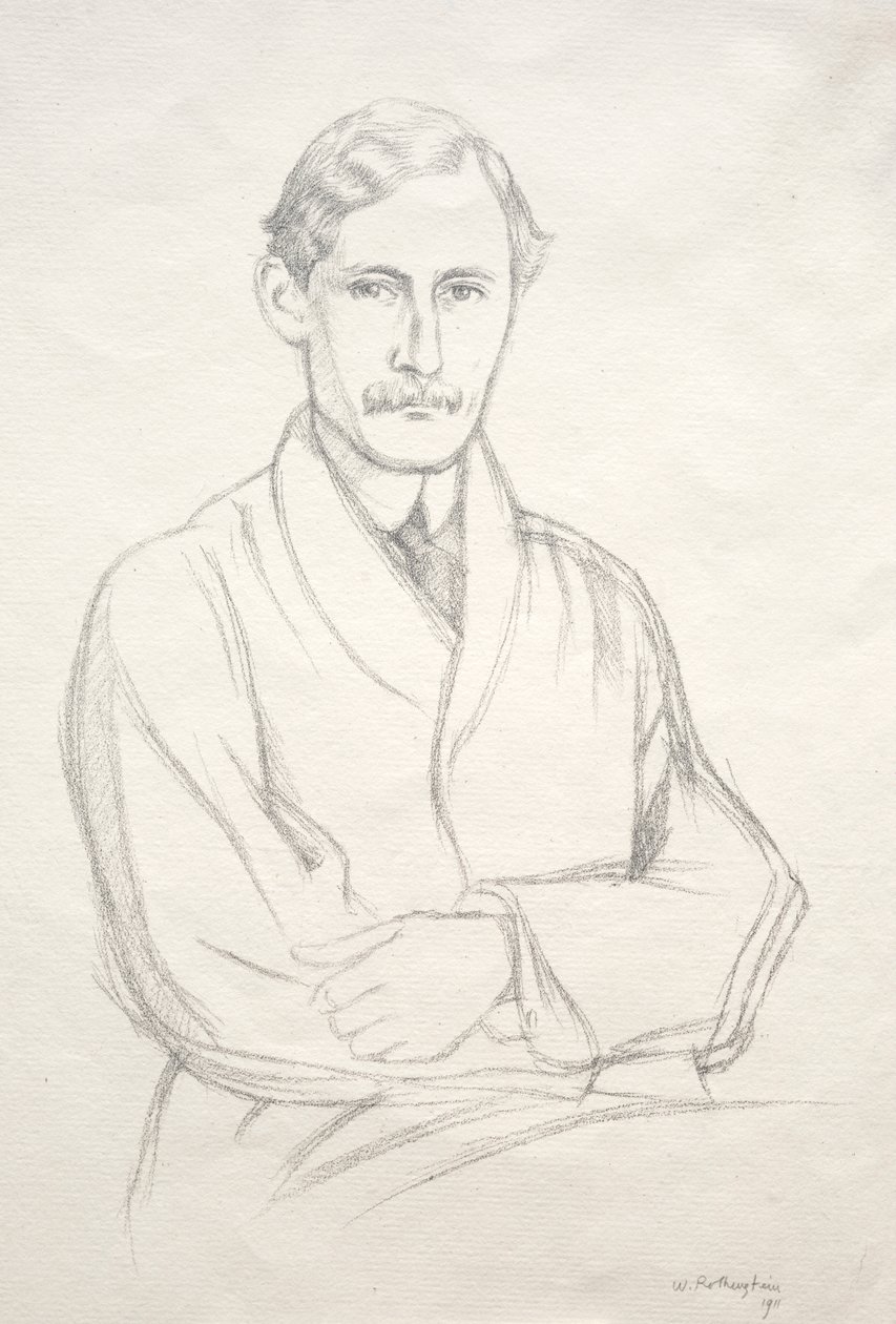 J. E. Spingarn door William Rothenstein