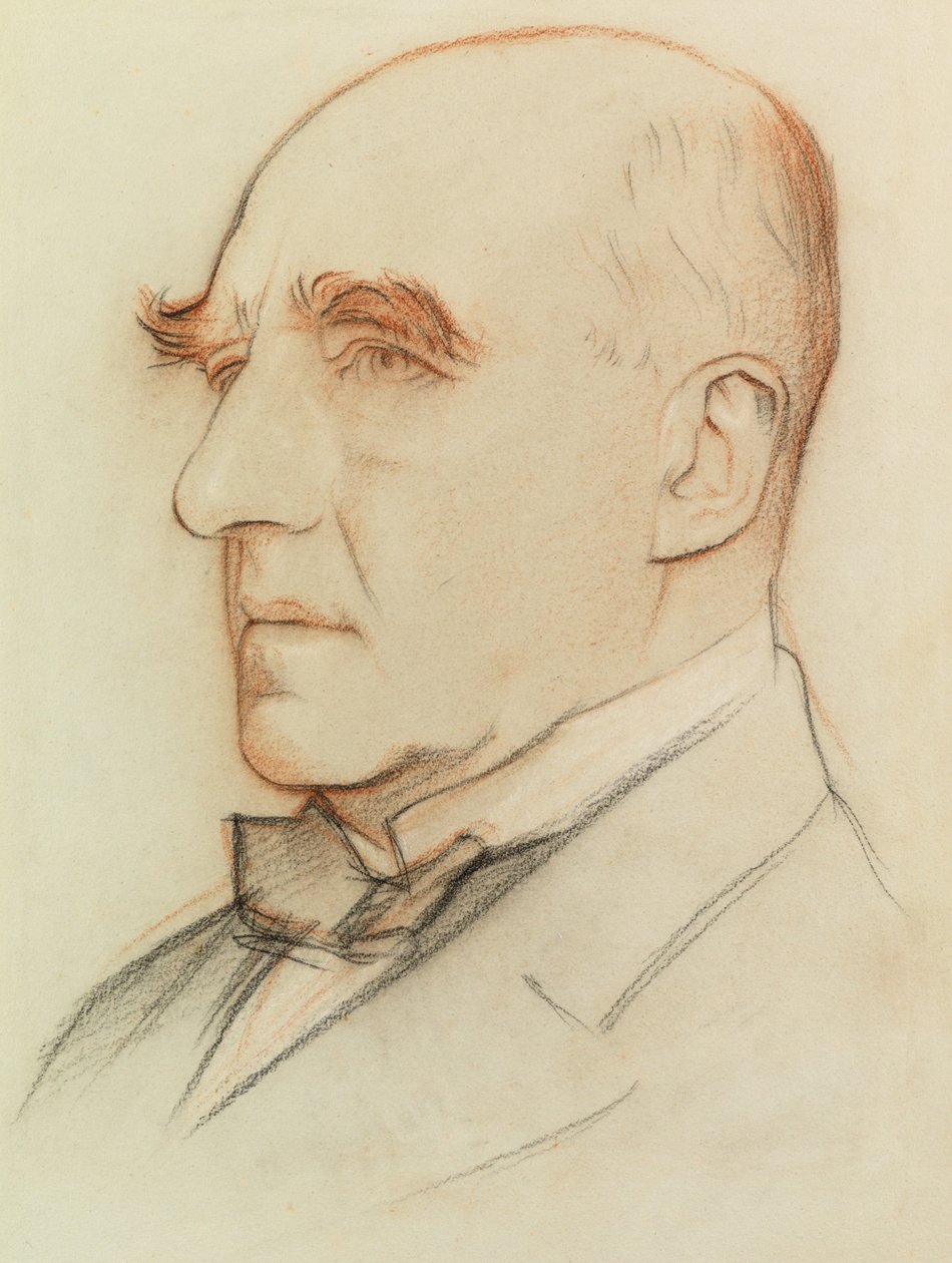 Sir Arthur Pinero, Toneelschrijver door William Rothenstein