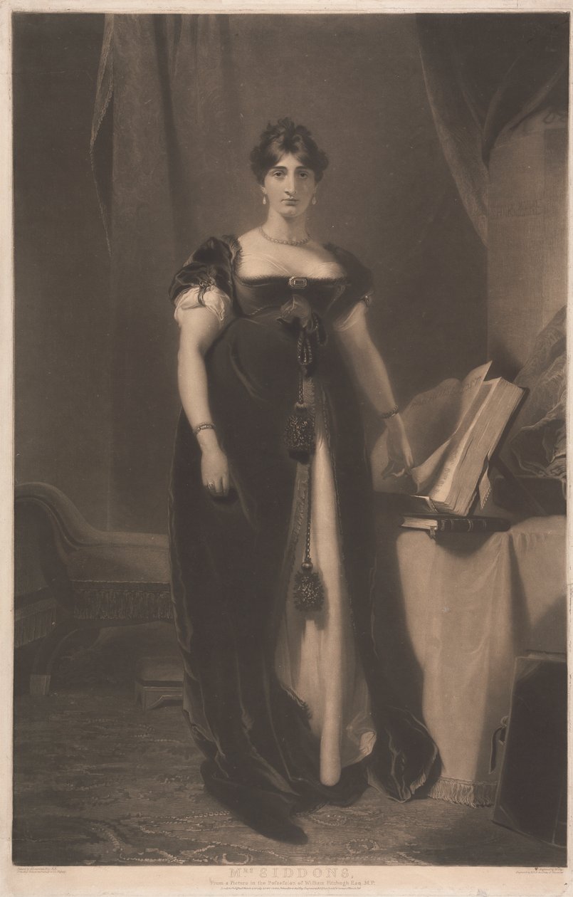 Mevrouw Siddons door William Say
