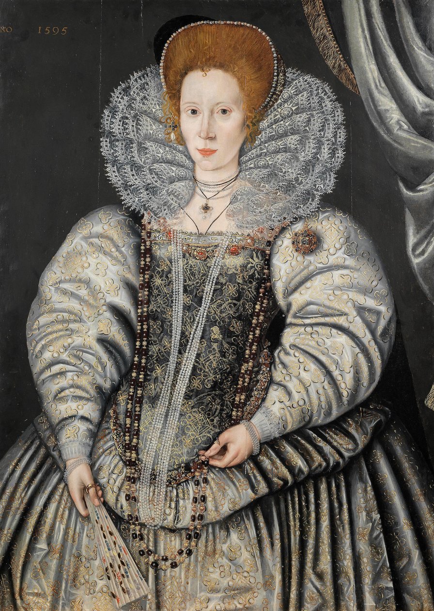 Elizabeth Throckmorton, Lady Raleigh door William Segar
