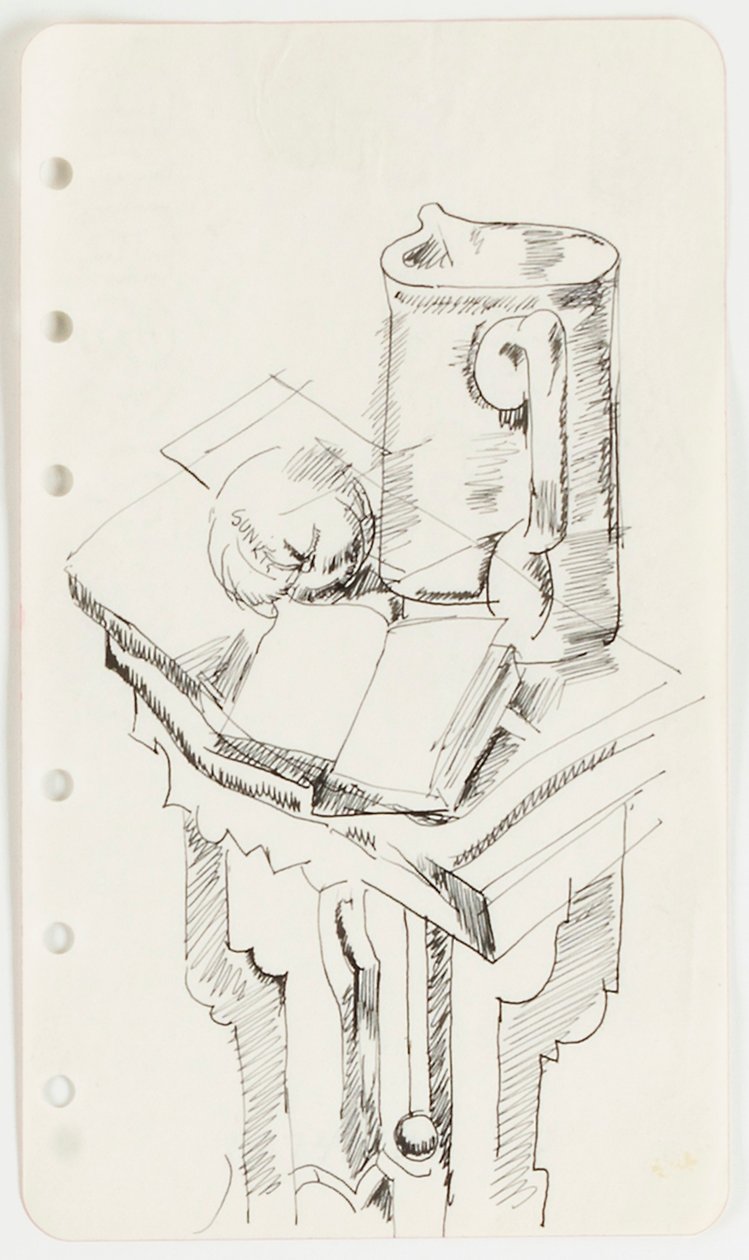 Tekening door William Sommer
