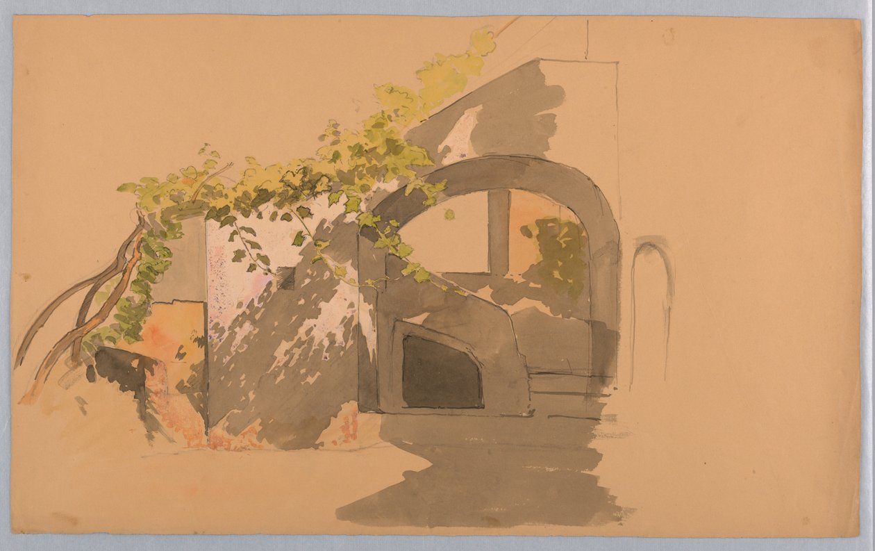 Studie van deur door William Stanley Haseltine