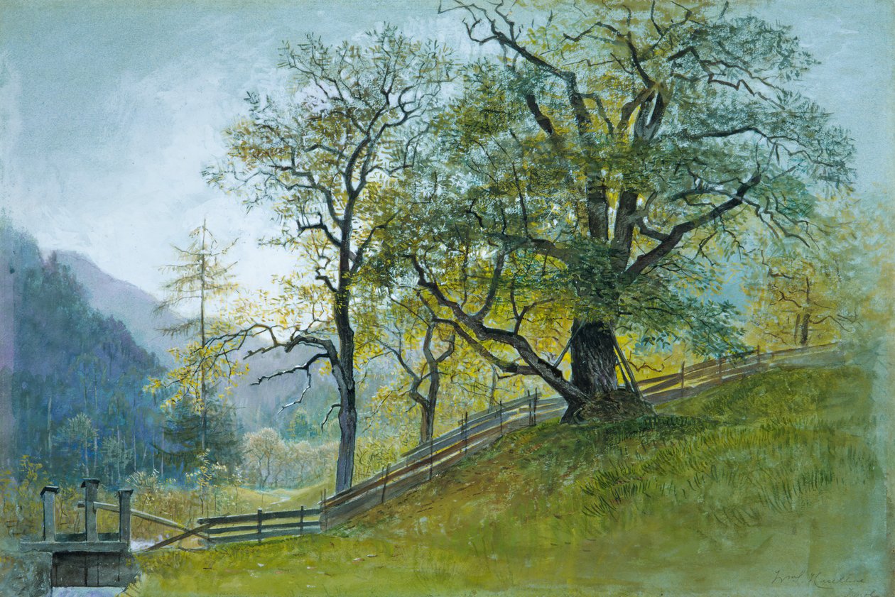 Vahrn in Tirol bij Brixen door William Stanley Haseltine