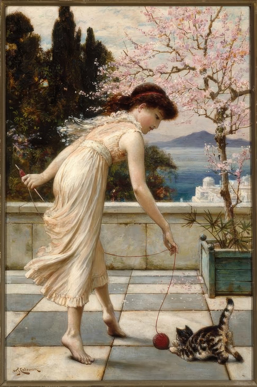 Plagen van het kitten door William Stephen Coleman