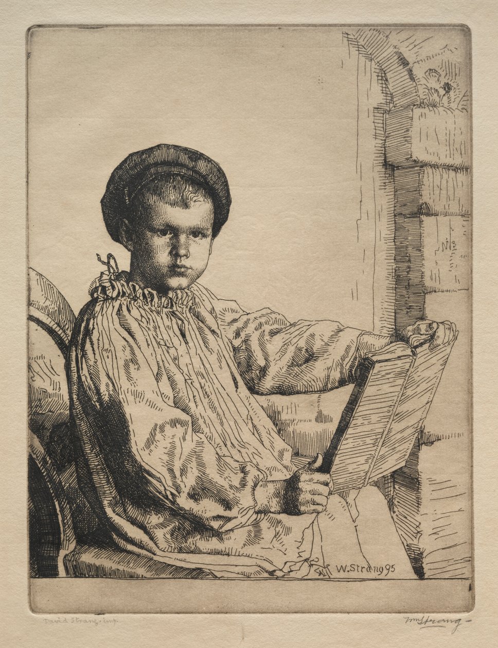 David Strang, No. 1 door William Strang