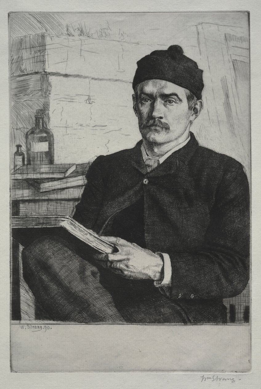 Zelfportret door William Strang