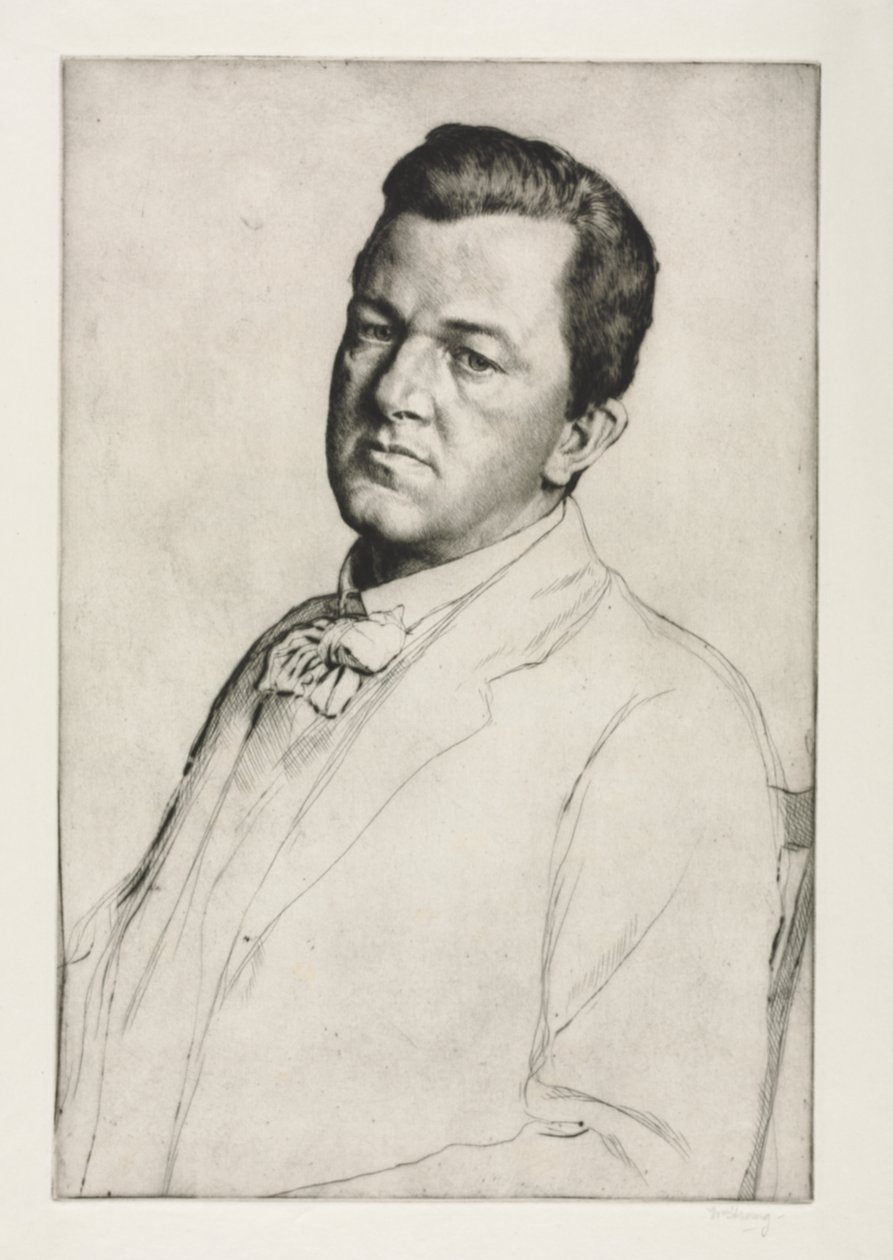 Sir Charles Holroyd door William Strang