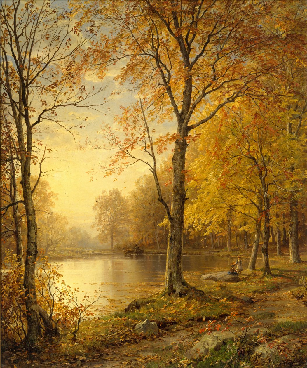 Indian Summer door William Trost Richards