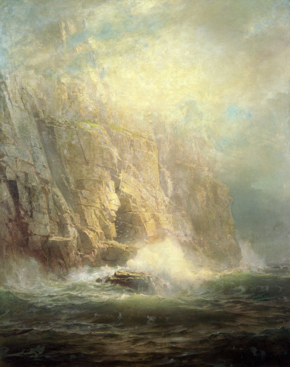 Lands End, Cornwall door William Trost Richards
