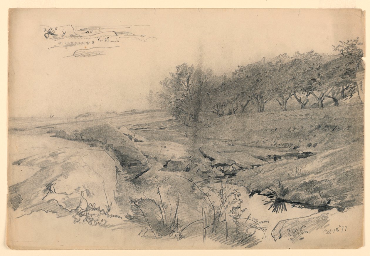 Kust, Newport, RI door William Trost Richards