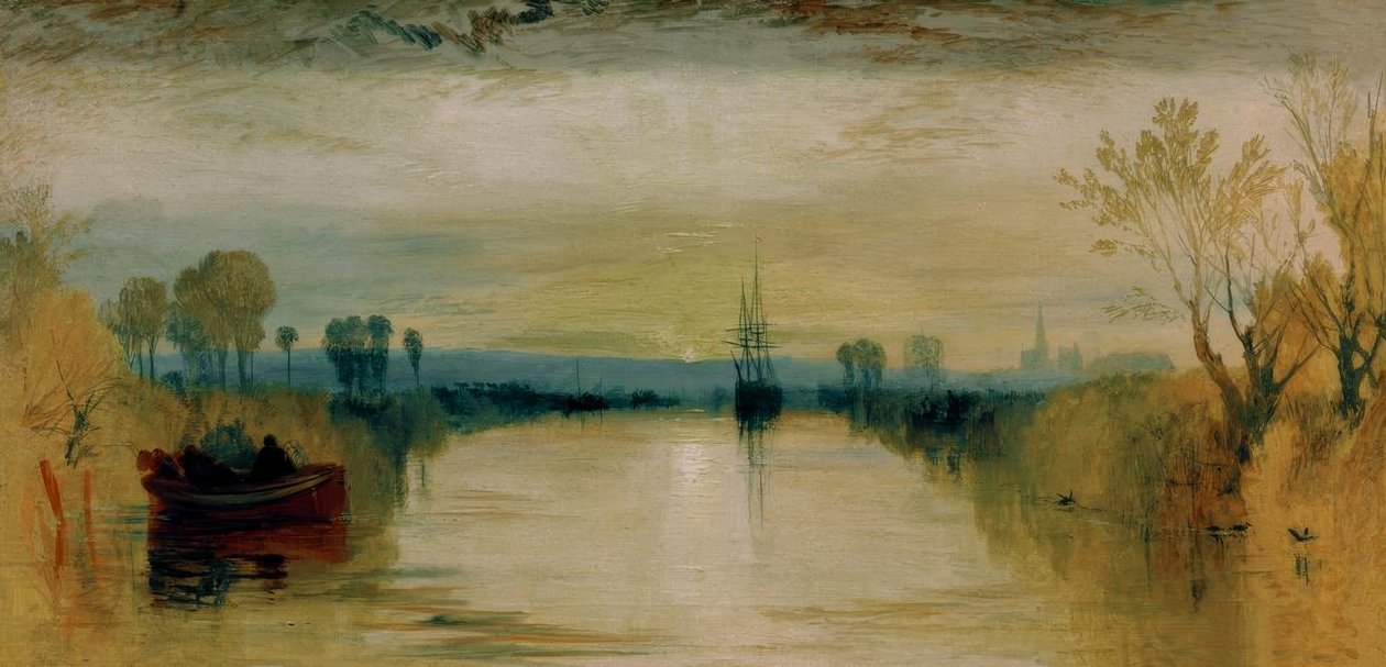 Chichester Kanaal door Joseph Mallord William Turner