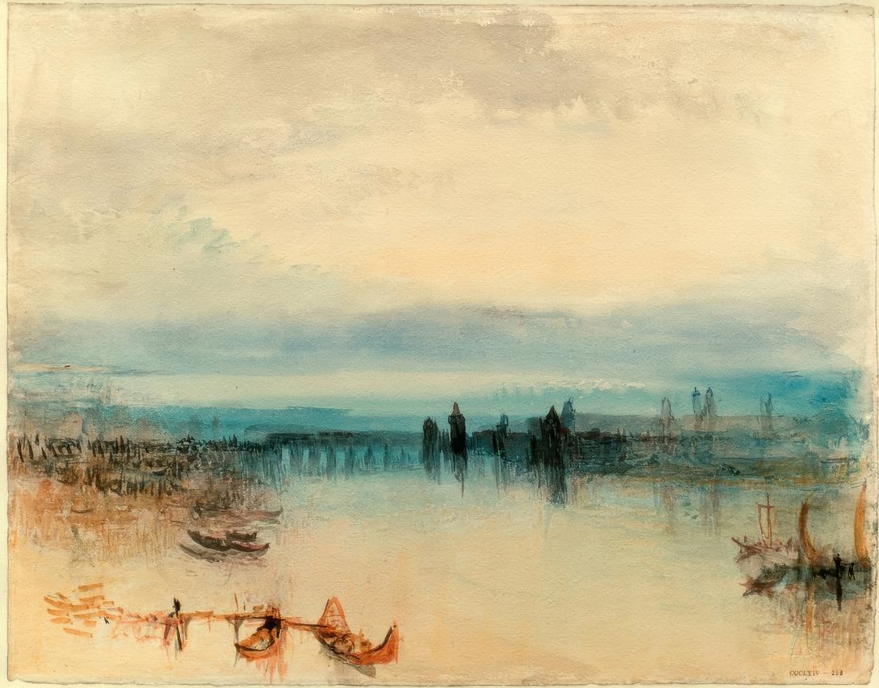 Konstanz door Joseph Mallord William Turner