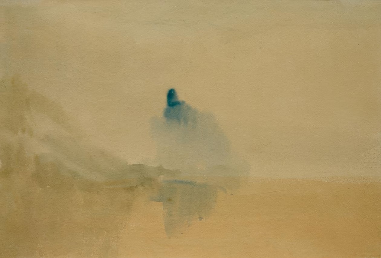 Kasteel aan de oever van een meer door Joseph Mallord William Turner