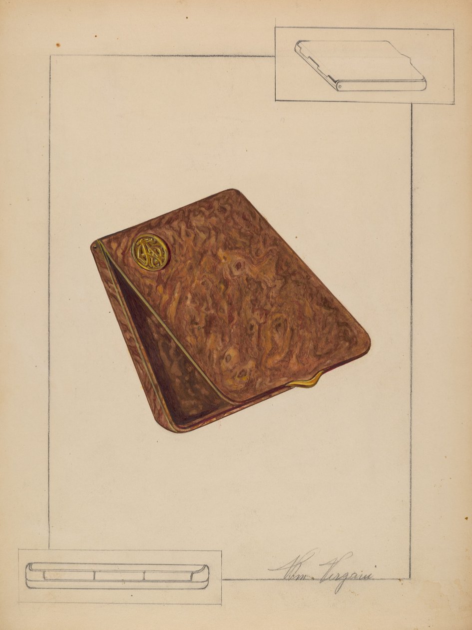 Zakdoos door William Vergani