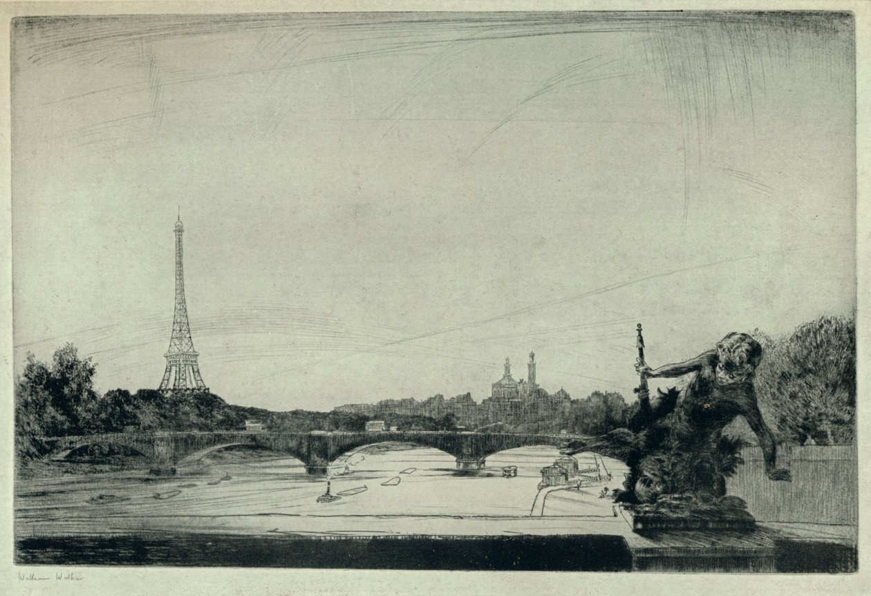 Het Trocadero, 1915 door William Walker