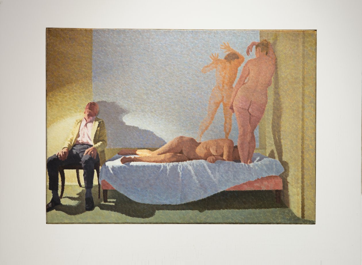 Figuren in een studio door William Wilkins
