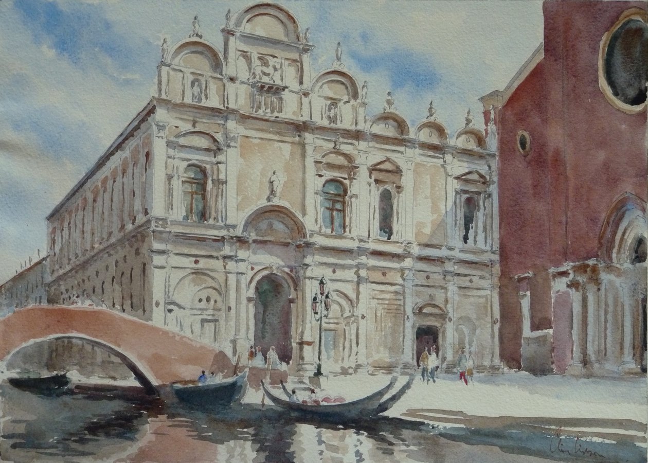 892 Ospedale, Scuola di S. Marco door Wilson Clive