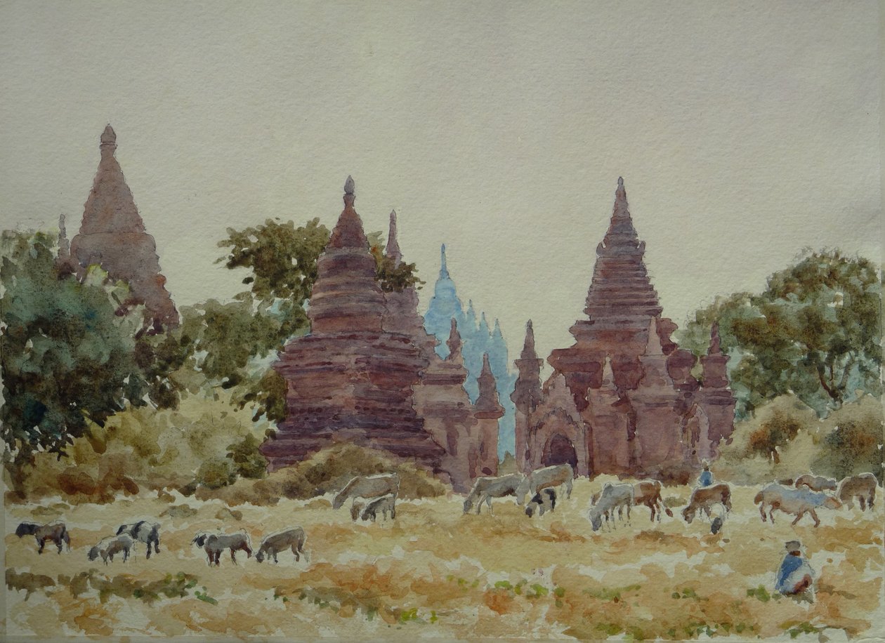 902 Thatbyinnyu, Bagan door Wilson Clive